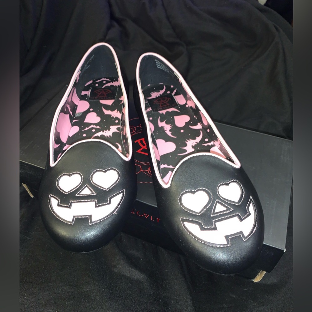 Strangecvlt Valentines Jack O Lantern Flats 10